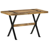 vidaXL Eettafel 120x60x76 cm bois massif recyclé