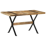 vidaXL Eettafel 120x60x76 cm bois massif recyclé