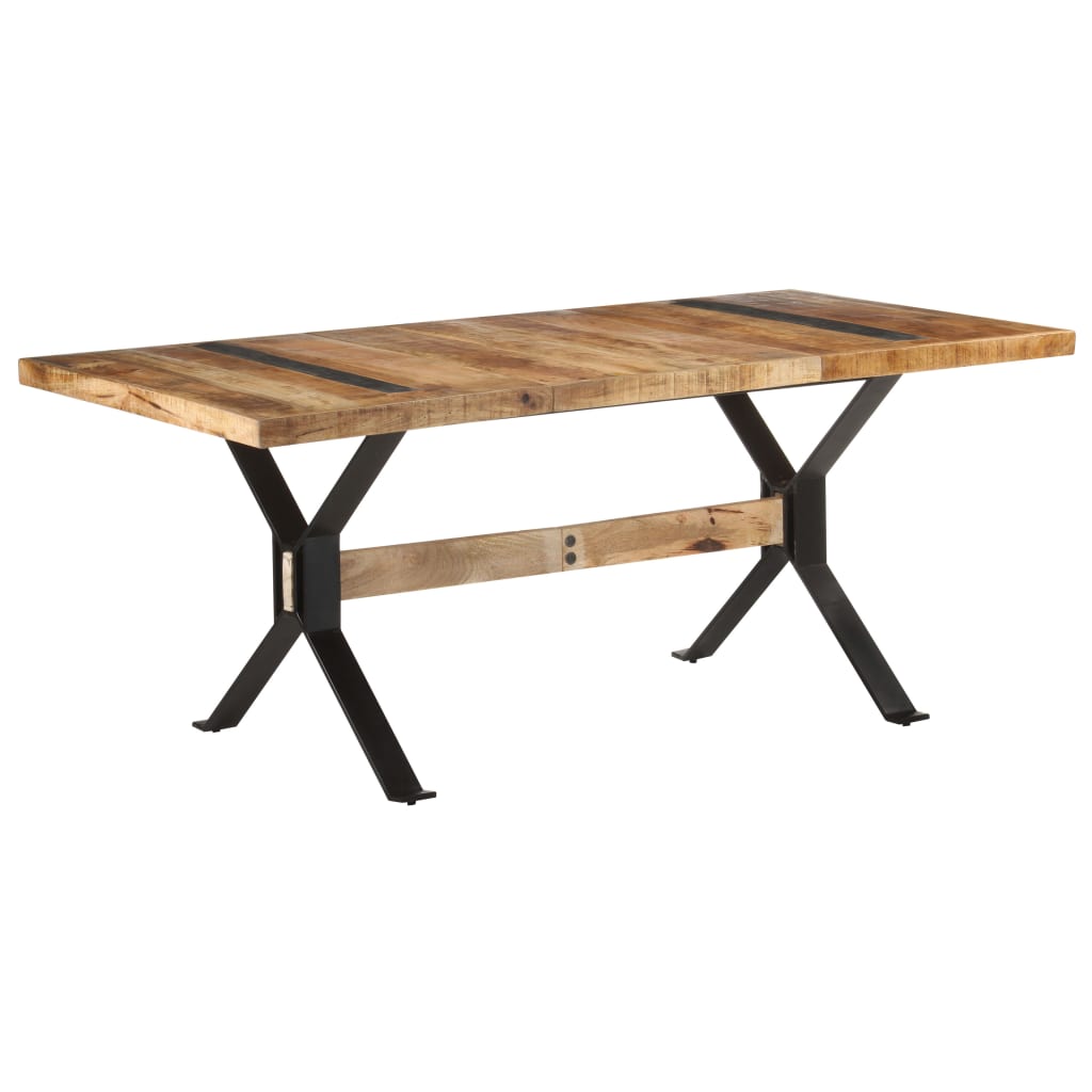 vidaXL Eettafel 120x60x76 cm bois massif recyclé