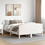 vidaXL Bedframe zonder matras massief grenenhout 200x200 cm
