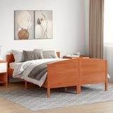 vidaXL Bedframe zonder matras massief grenenhout 200x200 cm