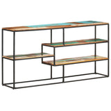 vidaXL Dressoir 150x30x75 cm massief gerecycled hout