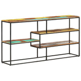 vidaXL Dressoir 150x30x75 cm massief gerecycled hout