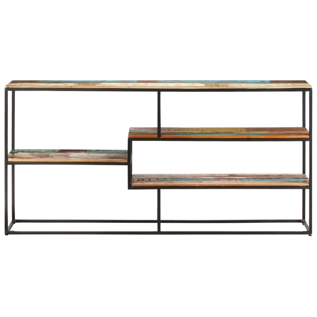 vidaXL Dressoir 150x30x75 cm massief gerecycled hout