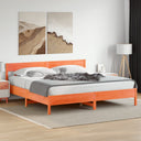 vidaXL Bedframe zonder matras massief grenenhout 200x200 cm