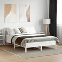 vidaXL Bedframe zonder matras massief grenenhout 200x200 cm
