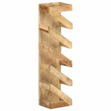 vidaXL 5-Bottle Wine Rack Solid Acacia Wood
