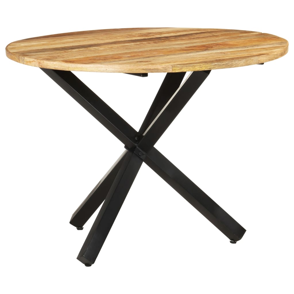 vidaXL Eettafel 140x80x75 cm massief mangohout