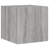 vidaXL 6-Piece TV Wall Unit Set with LED Lighting White