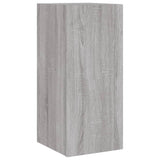 vidaXL 6-Piece TV Wall Unit Set with LED Lighting White