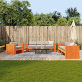 vidaXL 2-delige Loungeset massief grenenhout wit
