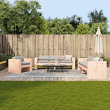 vidaXL 2-delige Loungeset massief grenenhout wit