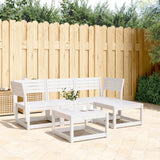 vidaXL 4-delige Loungeset massief grenenhout