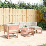 vidaXL 5-delige Loungeset massief grenenhout