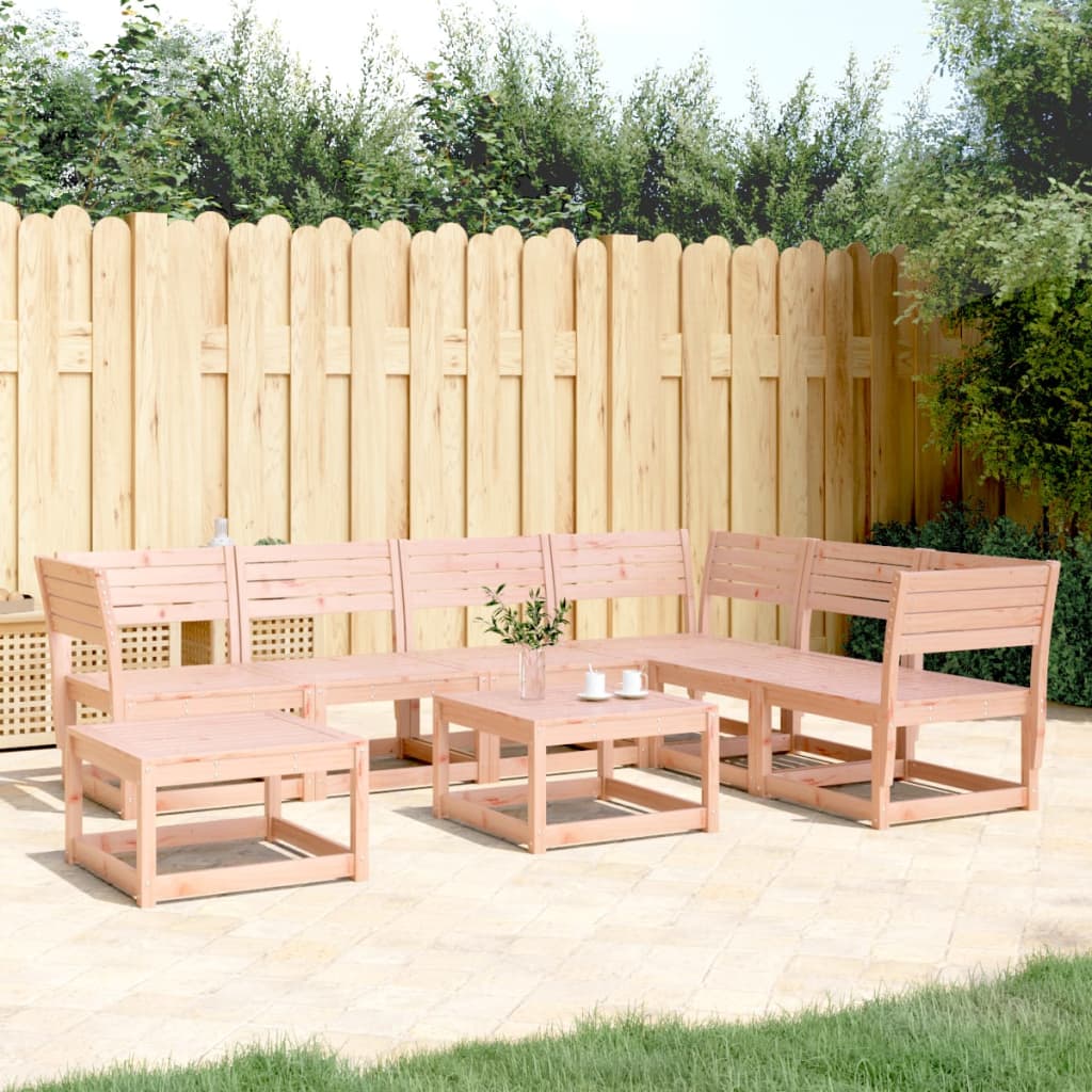 vidaXL 7-delige Loungeset massief grenenhout