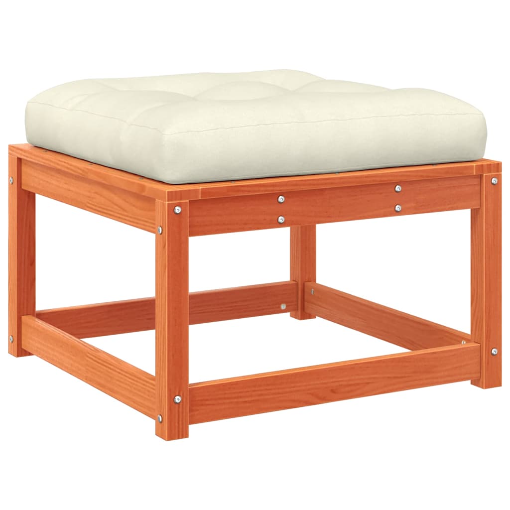 vidaXL 7-Piece Lounge Set with Cushions Solid Pine Wood
