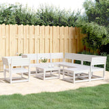 vidaXL 8-delige Loungeset massief grenenhout