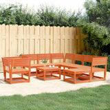 vidaXL 8-delige Loungeset massief grenenhout