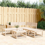 vidaXL 5-Piece Lounge Set Solid Pine Wood