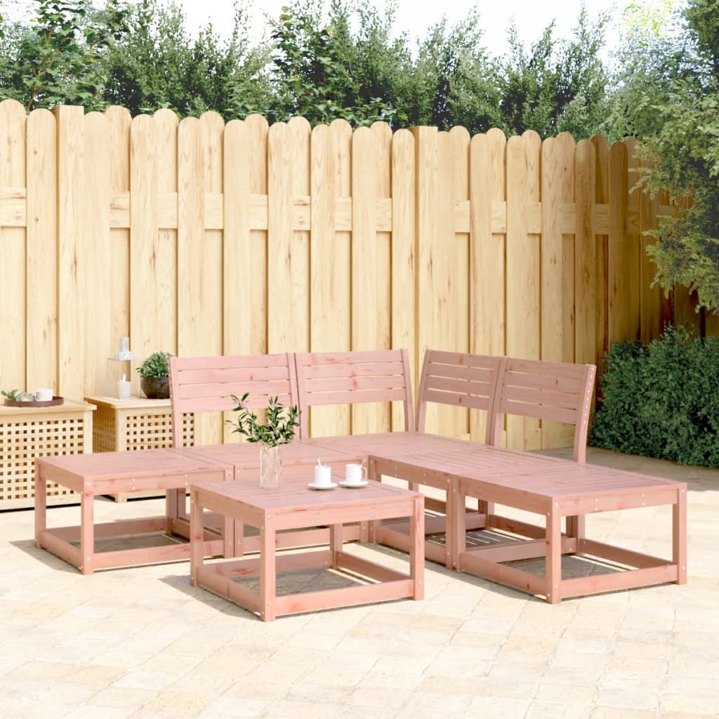 vidaXL 5-Piece Lounge Set Solid Pine Wood