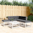 vidaXL 5-delige Loungeset massief grenenhout