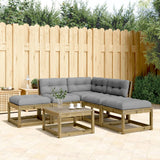 vidaXL 5-Piece Lounge Set Solid Pine Wood