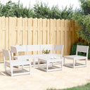 vidaXL 5-delige Loungeset massief grenenhout