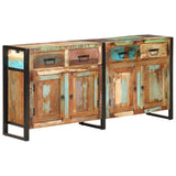vidaXL Sideboard 172x35x80 cm solid mango wood