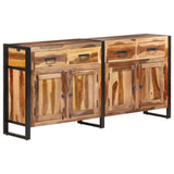 vidaXL Sideboard 172x35x80 cm solid mango wood