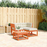 vidaXL 3-delige Loungeset massief grenenhout