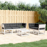 vidaXL 5-Piece Lounge Set Solid Pine Wood