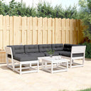 vidaXL 6-Piece Lounge Set Solid Pine Wood