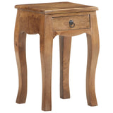 vidaXL Nachtkastje 28x28x46 cm massief mangohout