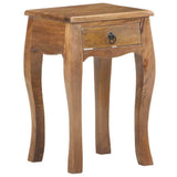 vidaXL Nachtkastje 28x28x46 cm massief mangohout