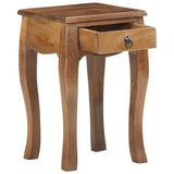 vidaXL Nachtkastje 28x28x46 cm massief mangohout