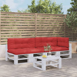 vidaXL Palletkussens 5 st stof antracietkleurig