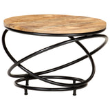 vidaXL Coffee table 60x60x40 cm solid reclaimed wood