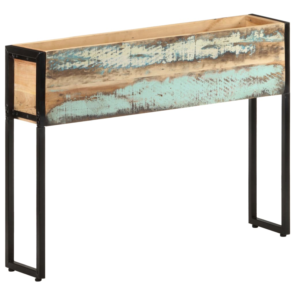 vidaXL Plantenbak 90x20x68 cm ruw mangohout