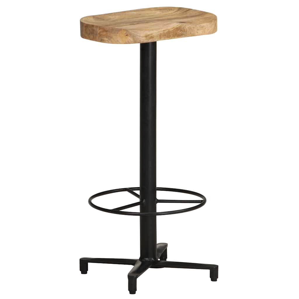 vidaXL Barkrukken 2 st 76 cm massief mangohout