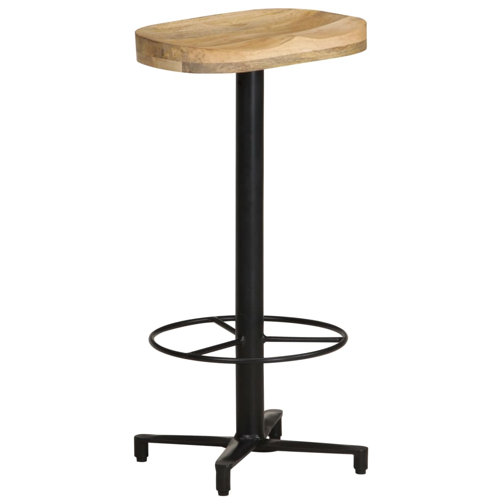 vidaXL Barkrukken 2 st 76 cm massief mangohout