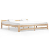 vidaXL Bedframe massief grenenhout 90x200 cm