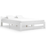 vidaXL Bedframe massief grenenhout 90x200 cm