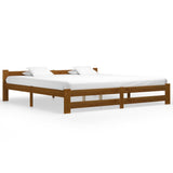 vidaXL Bedframe massief grenenhout 90x200 cm