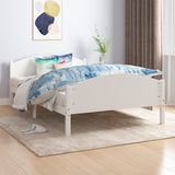 vidaXL Bedframe massief grenenhout 140x200 cm