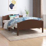 vidaXL Bedframe massief grenenhout 140x200 cm