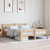 vidaXL Bedframe massief grenenhout 90x200 cm
