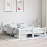 vidaXL Bedframe massief grenenhout 90x200 cm