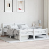 vidaXL Bedframe massief grenenhout 90x200 cm