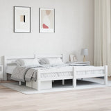 vidaXL Bedframe massief grenenhout 90x200 cm