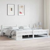 vidaXL Bedframe massief grenenhout 90x200 cm